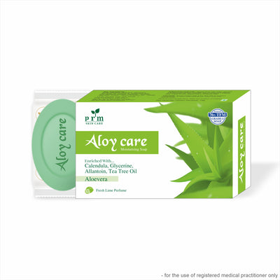 Aloy Care Herbal Soap 🌿 | Aloe Vera, Tea Tree & Vitamin E Skin Nourishing Soap | Anti-Aging Glow & Spot Care for All Skin Types( PACK OF 2 )