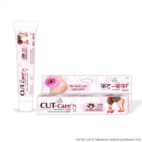Cut Care Herbal Cracked Heel Ointment 🌿 | Deep Moisturizing Foot Repair Cream | Kokum Butter & Ayurvedic Heel Care (25g) ( pack of 2 )