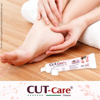 Cut Care Herbal Cracked Heel Ointment 🌿 | Deep Moisturizing Foot Repair Cream | Kokum Butter & Ayurvedic Heel Care (25g) ( pack of 2 )