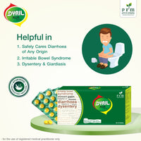 Dyril Plus Tablets 🌿 | Advanced Ayurvedic Gut Support Formula | Kutaj & Bilva Herbal Tablets for Diarrhoea, IBS & Digestive Balance  ( PACK OF 2)