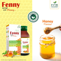 Fenny Herbal Cough Syrup with Honey 🍯 | Ayurvedic Throat Care & Dry Cough Relief | Tulsi, Ginger & Herbal Respiratory Support (100 ml) ( pack of 2 )
