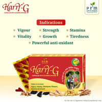Harry G Capsules 🌿 | Advanced Ayurvedic Vigor & Vitality Formula | 27 Herbal Ingredients with Shilajit, Ashwagandha & Swarna Bhasma | Strength, Stamina & Immunity Support