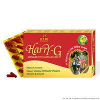 Harry G Capsules 🌿 | Advanced Ayurvedic Vigor & Vitality Formula | 27 Herbal Ingredients with Shilajit, Ashwagandha & Swarna Bhasma | Strength, Stamina & Immunity Support
