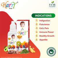Harry Drops Kids Ayurvedic Health Tonic 🍯 | Honey-Based Herbal Immunity & Digestive Booster for Children | 20 Powerful Herbs for Appetite, Colic Relief & Gut Health ( PACK OF 3)