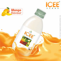 ICEE Mango Herbal Antacid Syrup  | Ayurvedic Relief for Acidity, Heartburn & Indigestion | Amla & Guduchi Digestive Blend ( pack of 2 )