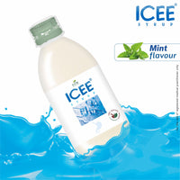 ICEE Mint Herbal Antacid Syrup  | Ayurvedic Relief for Acidity, Heartburn & Indigestion | Amla & Guduchi Digestive Blend ( pack of 2 )