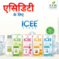 ICEE Mint Herbal Antacid Syrup  | Ayurvedic Relief for Acidity, Heartburn & Indigestion | Amla & Guduchi Digestive Blend ( pack of 2 )