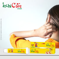 ItchiCare Herbal Anti-Fungal Cream 🌿 | Itching, Ringworm, Eczema & Psoriasis Relief | Ayurvedic Skin Repair Formula (15g)  ( pack of 3 )
