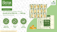 PRM Castor Softgel Capsules Support smooth digestion! Your twice-daily Ayurvedic capsule for digestive & gastric care.