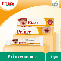Prince Mouth Gel 🌿 | Ayurvedic Relief for Mouth Ulcers, Sores & Tooth Pain | Herbal Oral Care with Clove & Mulethi (pack of  3)