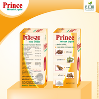 Prince Mouth Liquid 🌿 | Ayurvedic Mouth Ulcer Relief Liquid | Herbal Oral Care for Mouth Sores, Tooth Pain & Thrush( Pack of 4)