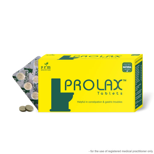 Prolax Ayurvedic Laxative Tablets | Natural Constipation Relief & Gut Health Support | Senna, Triphala & Herbal Digestive Cleanse (30 Tablets) ( pack of 3  )