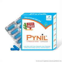 Pynil Piles Care Combo | Ayurvedic Piles Capsules + Pynil Ointment | Natural Relief for Hemorrhoids, Itching & Burning Sensation ( pack of 2)