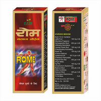 PRM Rome Oil Ayurvedic Men’s Vitality Oil | Stamina, Strength & Performance Support | With Ashwagandha, Kesar & Shilajit  ( pack of 2 )