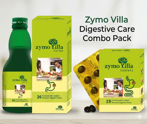 ZymoVilla Syrup & Tablets COMBO