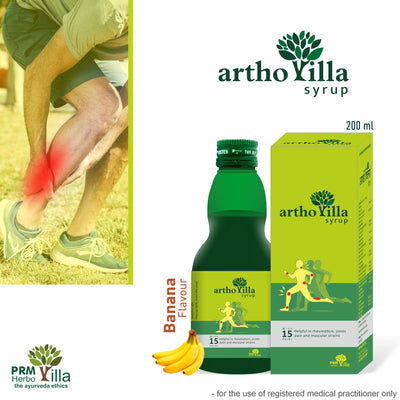 Arthovilla FlexRestore Herbal Syrup 🌿 Ayurvedic Joint Mobility & Arthritis Support Formul ( pack of 2  )