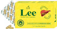 Lee Herbal Liver Care Capsules (2x15) 🌿 | Ayurvedic Liver Support Supplement | For Jaundice, Hepatitis, Fatty Liver & Detox
